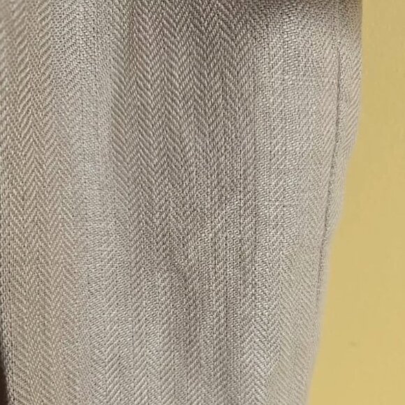 NEW - RALPH LAUREN BOY DRESS PANTS - SIZE 8 - HERRINGONE KHAKI - Picture 5 of 7